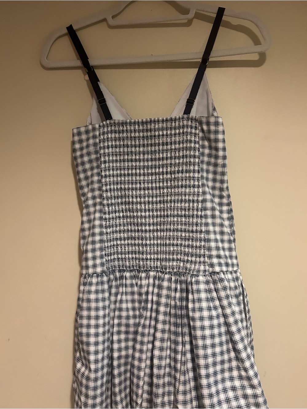 Hollister Black and White Gingham Mini Dress - Picture 16 of 16